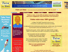 Tablet Screenshot of faire-un-voeu.fr